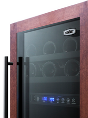 Summit 18" Wide Built-In Wine Cellar, ADA Compliant (Panel Not Included) Refrigerator Accessories Summit Appliance   
