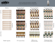 Summit 24" Wide Wine Cellar Refrigerator Accessories Summit Appliance   