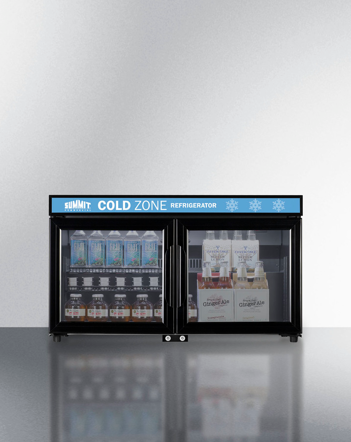 Summit 36" Wide Back Bar Beverage Center, Shallow Depth Refrigerator Accessories Summit Appliance   