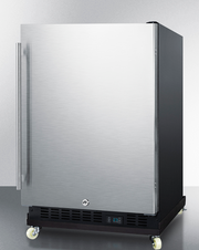 Summit 24" Wide Built-In Mini Reach-In Beverage Center with Dolly Refrigerator Accessories Summit Appliance   