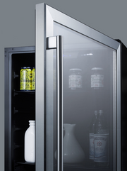 Summit 24" Wide Built-In Beverage Center, ADA Compliant Refrigerator Accessories Summit Appliance   
