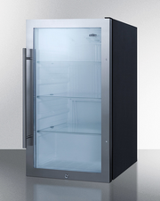 Summit Shallow Depth Indoor/Outdoor Beverage Cooler Refrigerator Accessories Summit Appliance   