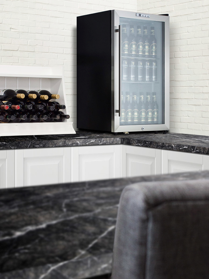 Summit 19" Wide Beverage Center Refrigerator Accessories Summit Appliance   