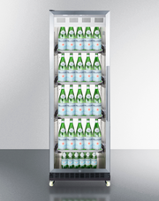 Summit 24" Wide Mini Reach-In Beverage Center with Dolly Refrigerator Accessories Summit Appliance   