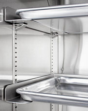 Summit 24" Wide Mini Reach-In Beverage Center with Dolly Refrigerator Accessories Summit Appliance   