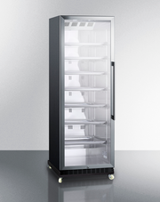 Summit 24" Wide Mini Reach-In Beverage Center with Dolly Refrigerator Accessories Summit Appliance   