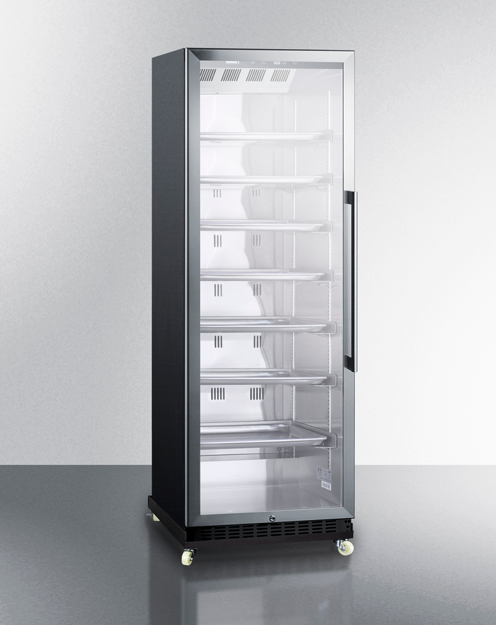 Summit 24" Wide Mini Reach-In Beverage Center with Dolly Refrigerator Accessories Summit Appliance   