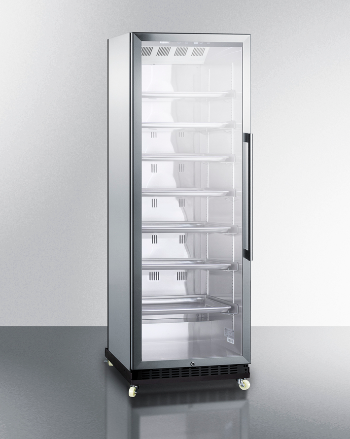 Summit 24" Wide Mini Reach-In Beverage Center with Dolly Refrigerator Accessories Summit Appliance   