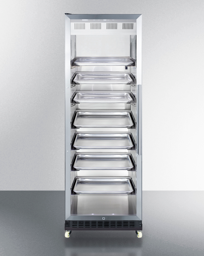 Summit 24" Wide Mini Reach-In Beverage Center with Dolly Refrigerator Accessories Summit Appliance   