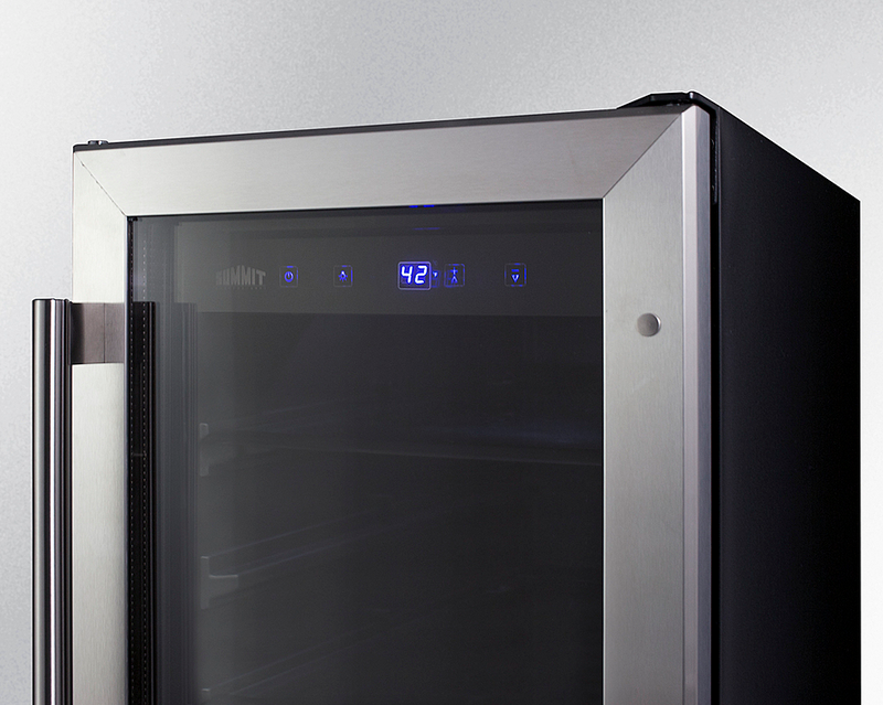 Summit 15" Wide Built-In Beverage Center, ADA Compliant Refrigerator Accessories Summit Appliance   