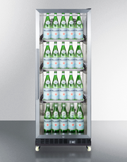 Summit 24" Wide Mini Reach-In Beverage Center with Dolly Refrigerator Accessories Summit Appliance   