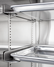 Summit 24" Wide Mini Reach-In Beverage Center with Dolly Refrigerator Accessories Summit Appliance   