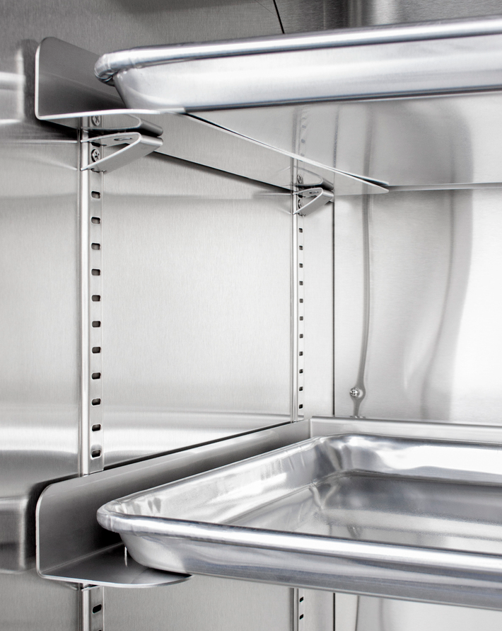 Summit 24" Wide Mini Reach-In Beverage Center with Dolly Refrigerator Accessories Summit Appliance   