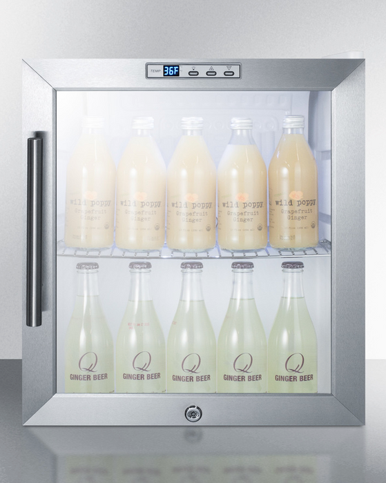 Summit Compact Beverage Center Refrigerator Accessories Summit Appliance   