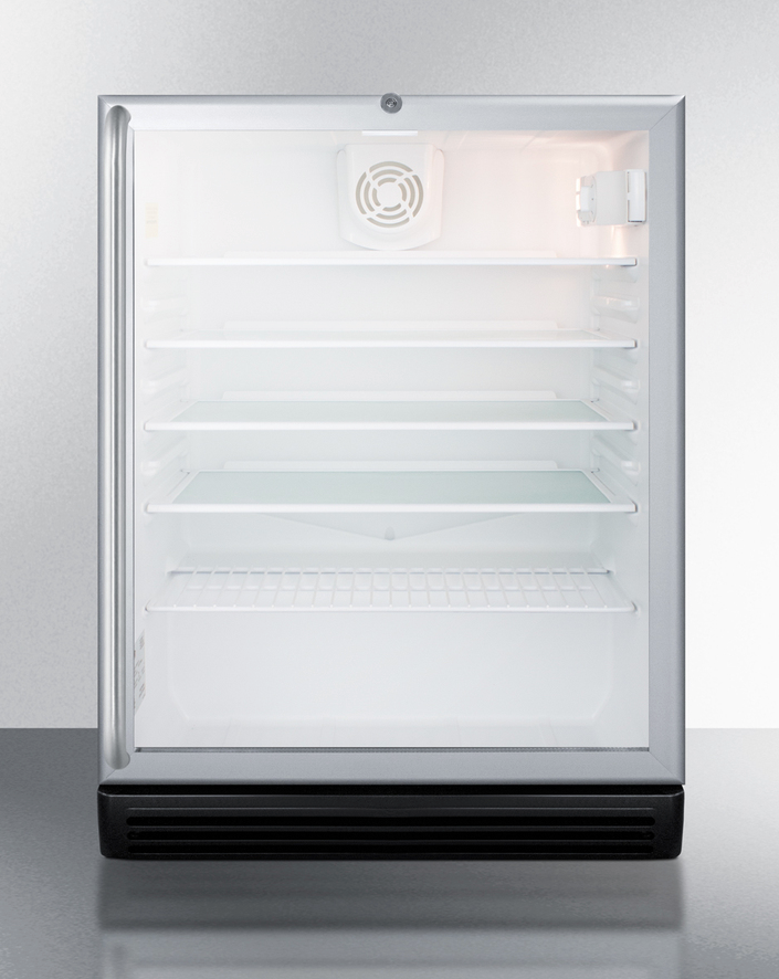 Summit 24" Wide Built-In Beverage Center, ADA Compliant Refrigerator Accessories Summit Appliance   