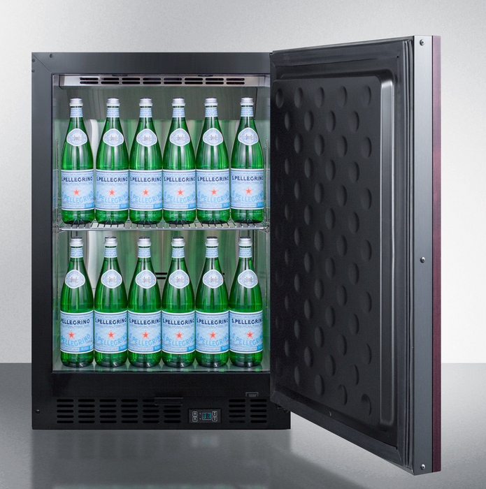 Summit 24" Wide Built-In Beverage Center (Panel Not Included) Refrigerator Accessories Summit Appliance   