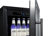 Summit 18" Wide Built-In Beverage Center, ADA Compliant Refrigerator Accessories Summit Appliance   