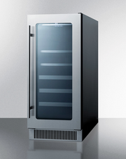 Summit 15" Wide Built-In Wine/Beverage Center Refrigerator Accessories Summit Appliance   