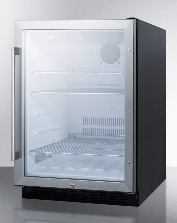 Summit 24" Wide Built-In Beverage Center Refrigerator Accessories Summit Appliance   