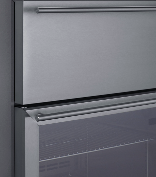 Summit 24" Wide Built-In Commercial Beverage Refrigerator With Top Drawer Refrigerator Accessories Summit Appliance   