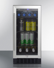 Summit 15" Wide Built-In Beverage Center, ADA Compliant Refrigerator Accessories Summit Appliance   