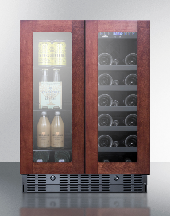 Summit 24" Built-In Wine/Beverage Center, ADA Compliant Refrigerator Accessories Summit Appliance   