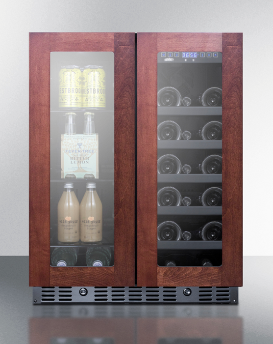 Summit 24" Built-In Wine/Beverage Center, ADA Compliant Refrigerator Accessories Summit Appliance   