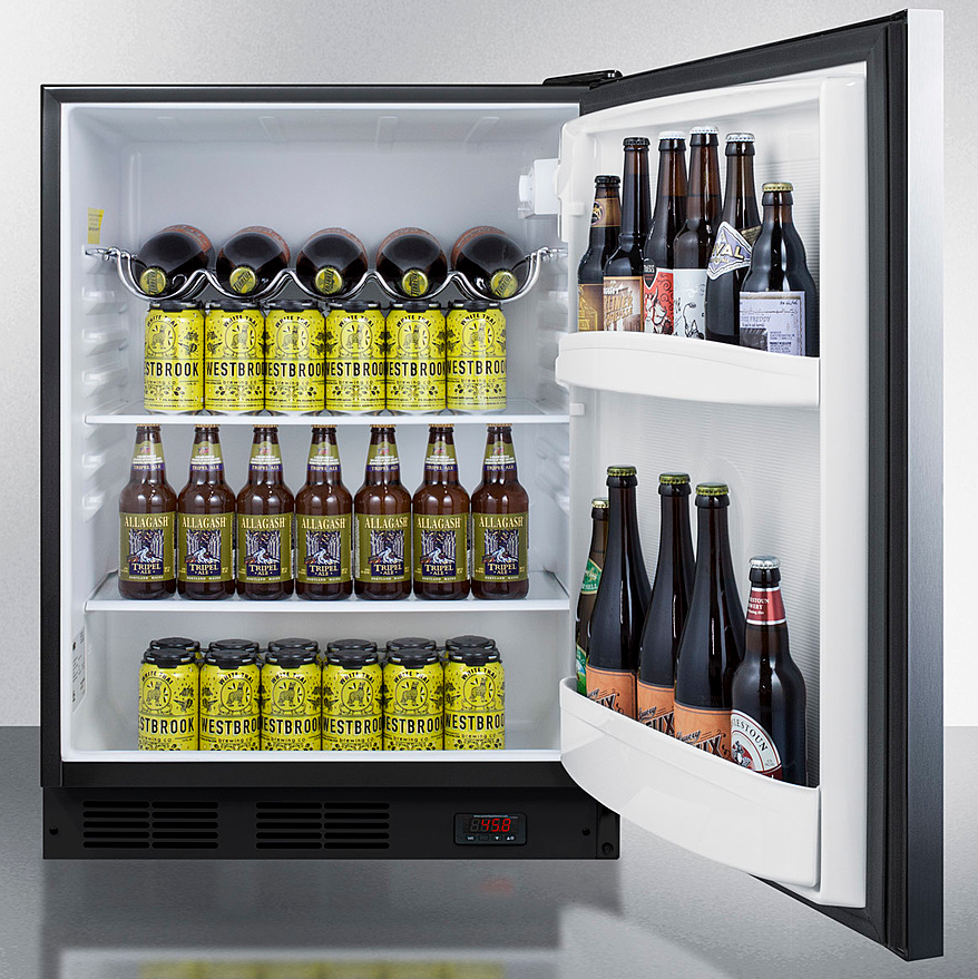 Summit Appliance FF63BKBIDTPUBSSHHADA Undercounter Beer Cellar - Thumbnail 2