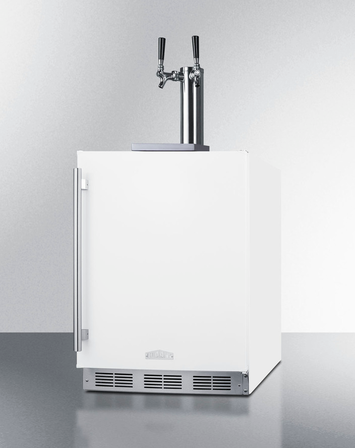 Summit 24" Wide Built-In Wine Kegerator, ADA Compliant Refrigerator Accessories Summit Appliance   