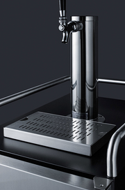 Summit 15" Wide Built-In Wine Kegerator Refrigerator Accessories Summit Appliance   