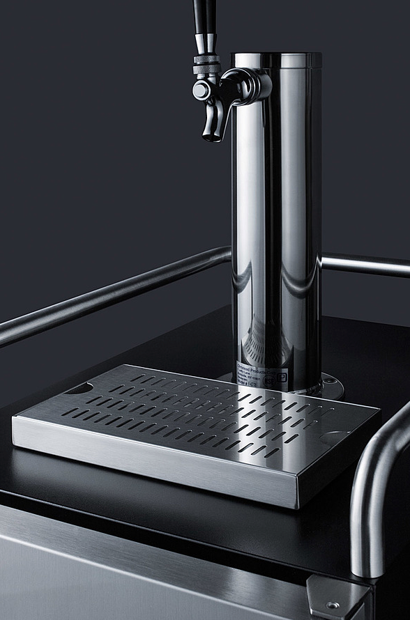 Summit 15" Wide Built-In Wine Kegerator Refrigerator Accessories Summit Appliance   