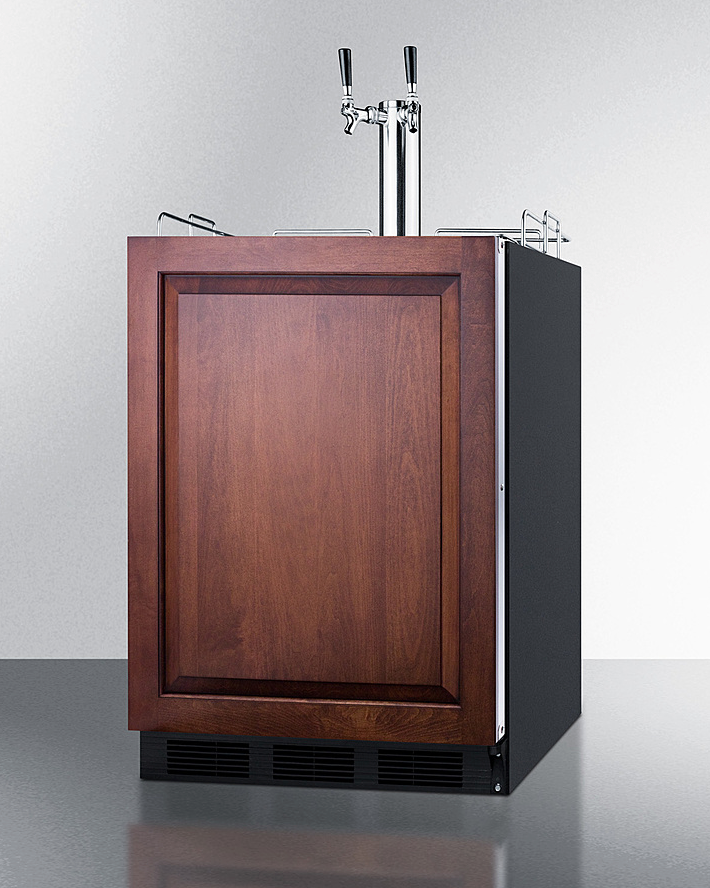 Summit 24" Wide Built-In Wine Kegerator, ADA Compliant (Panel Not Included) Refrigerator Accessories Summit Appliance   