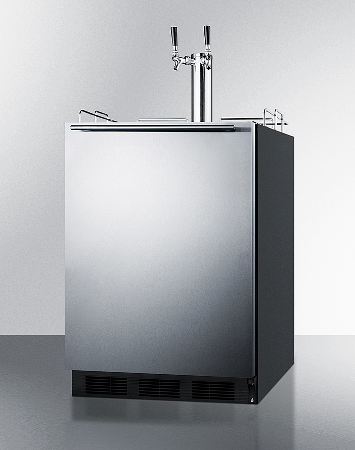 Summit 24" Wide Built-In Cold Brew Coffee Kegerator, ADA Compliant Refrigerator Accessories Summit Appliance   