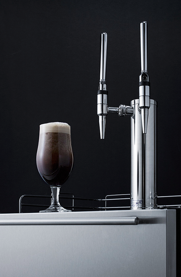 Summit 24" Wide Built-In Nitro-Infused Coffee Kegerator, ADA Compliant Refrigerator Accessories Summit Appliance   