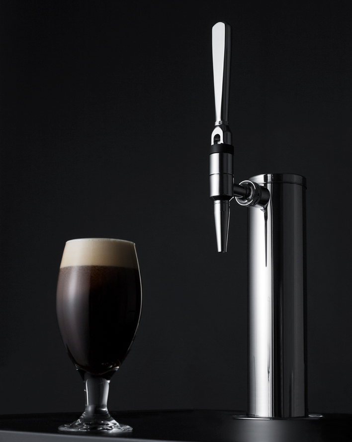 Summit 24" Wide Built-In Outdoor Nitro-Infused Coffee Kegerator Refrigerator Accessories Summit Appliance   