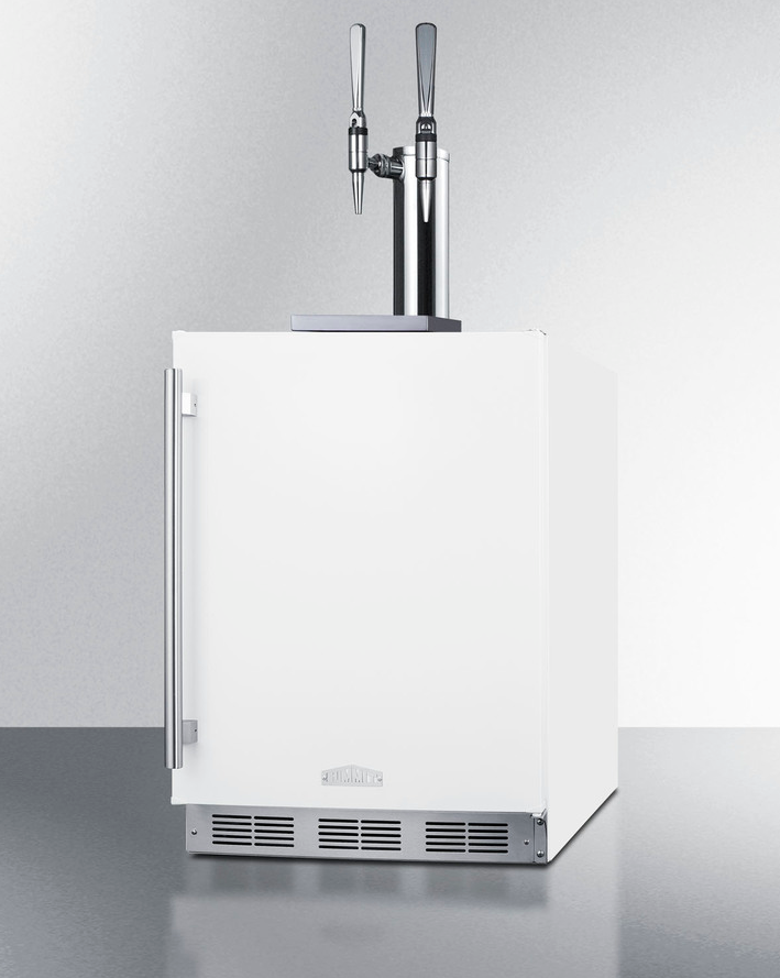 Summit 24" Wide Built-In Nitro-Infused Coffee Kegerator, ADA Compliant Refrigerator Accessories Summit Appliance   
