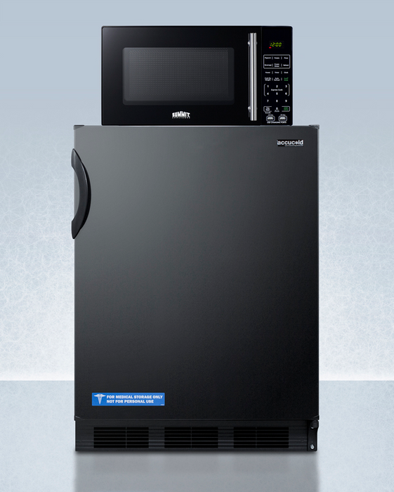 Summit Microwave/Refrigerator-Freezer Combination with Allocator Refrigerator Accessories Summit Appliance   