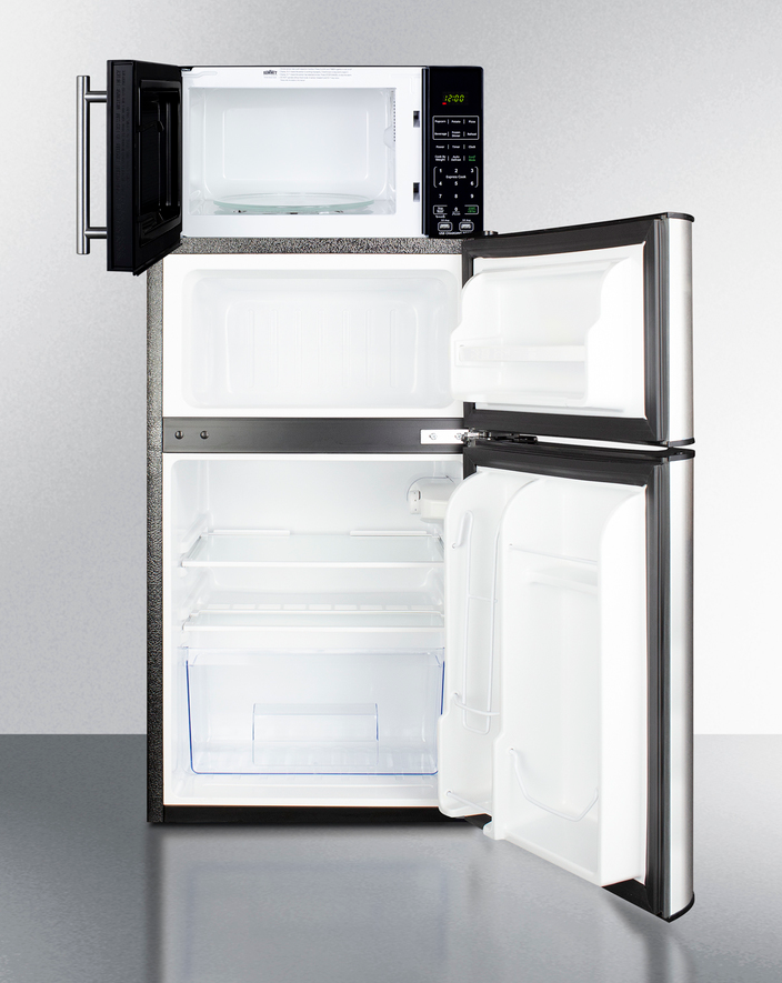 Summit Microwave/Refrigerator-Freezer Combination with Allocator Refrigerator Accessories Summit Appliance   