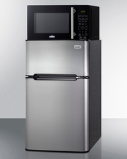 Summit Microwave/Refrigerator-Freezer Combination with Allocator Refrigerator Accessories Summit Appliance   