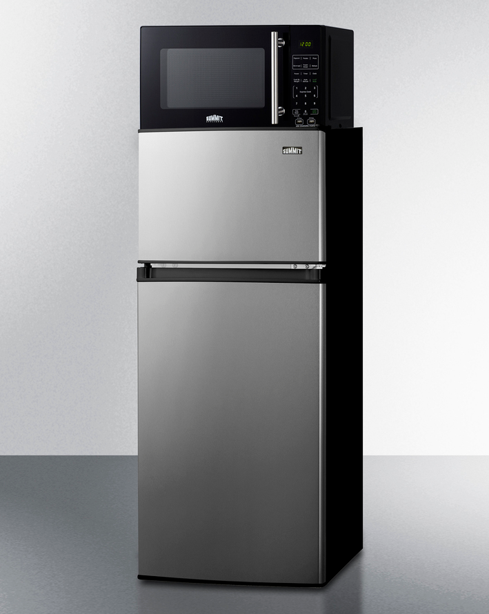 Summit Microwave/Refrigerator-Freezer Combination with Allocator Refrigerator Accessories Summit Appliance   