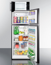 Summit Microwave/Refrigerator-Freezer Combination with Allocator Refrigerator Accessories Summit Appliance   