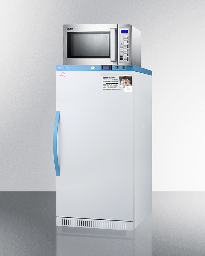 Summit 8 cu.ft. MOMCUBE Breast Milk Refrigerator/Microwave Combination Refrigerator Accessories Summit Appliance   