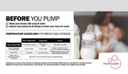 Summit 8 cu.ft. MOMCUBE Breast Milk Refrigerator/Microwave Combination Refrigerator Accessories Summit Appliance   