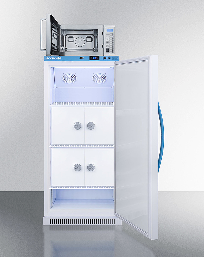 Summit 8 cu.ft. MOMCUBE Breast Milk Refrigerator/Microwave Combination Refrigerator Accessories Summit Appliance   