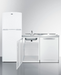 Summit 75" Wide All-In-One Kitchenette with Dishwasher Refrigerator Accessories Summit Appliance   