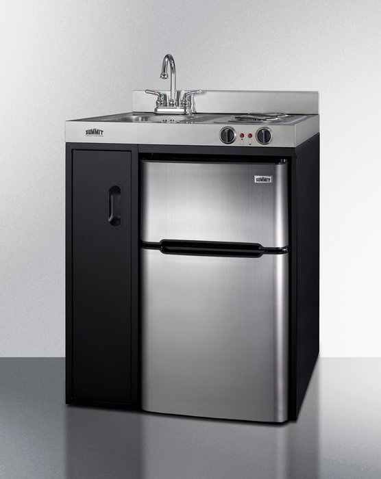 Summit 30" Wide All-In-One Kitchenette Refrigerator Accessories Summit Appliance   