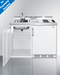 Summit 48" Wide All-In-One Kitchenette, No Plumbing Needed Refrigerator Accessories Summit Appliance   