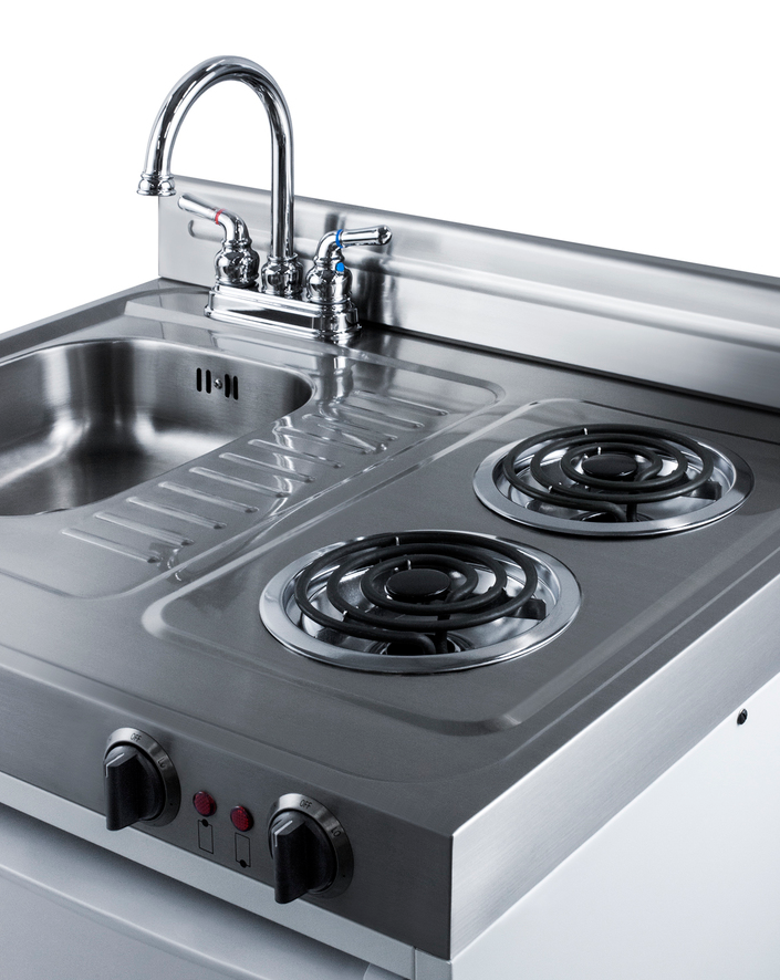 Summit 30" Wide All-In-One Kitchenette Refrigerator Accessories Summit Appliance   