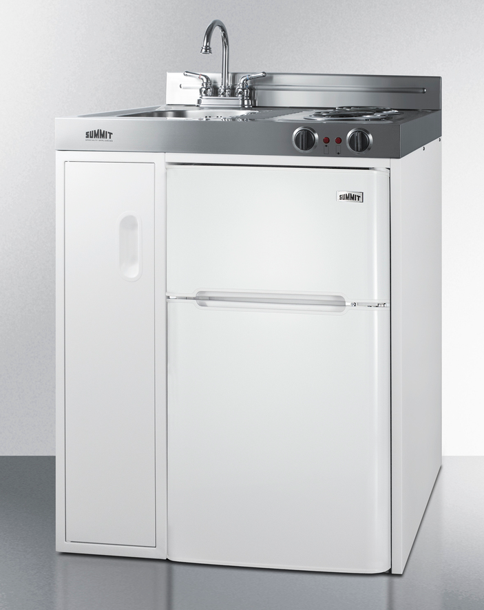 Summit 30" Wide All-In-One Kitchenette Refrigerator Accessories Summit Appliance   