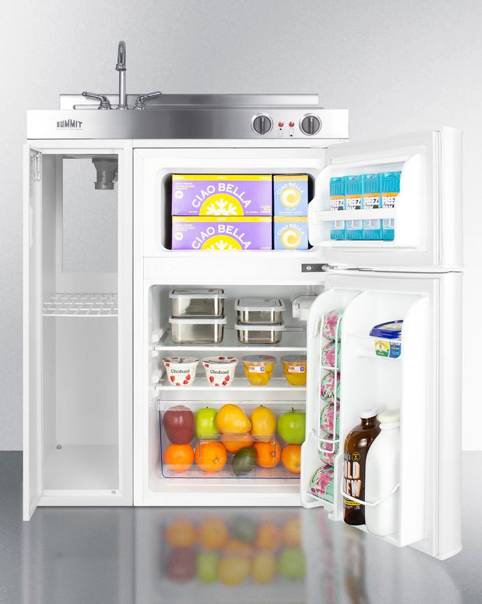 Summit 30" Wide All-In-One Kitchenette Refrigerator Accessories Summit Appliance   